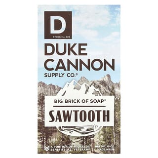 Duke Cannon Supply Co., Big Brick of Bar Soap®, Sawtooth, 10 oz