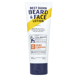 Duke Cannon Supply Co., Best Damn, Lotion pour la barbe et le visage, Citrus Hefeweizen, 94 ml