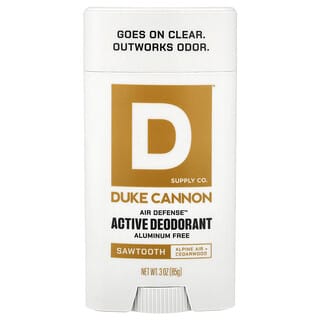 Duke Cannon Supply Co., Air Defense™, Active Deodorant, Sawtooth, 3 oz (85 g)