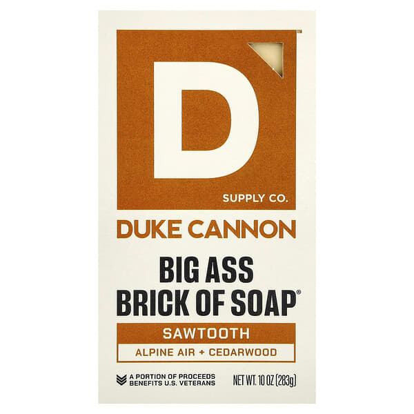 Duke Cannon Supply Co., 빅 브릭 오브 바 비누®, 소투스, 283g(10oz)