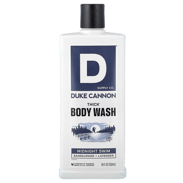Duke Cannon Supply Co., Thin® 바디 워시, 미드나이트 스윗, 532ml(18fl oz)