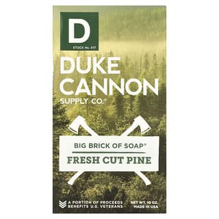 Duke Cannon Supply Co., Big Brick of Bar Soap®, Pin fraîchement coupé, 300 g