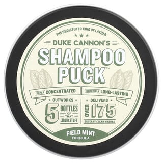 Duke Cannon Supply Co., Shampoo Puck™, Formule à la menthe des champs, 117 g