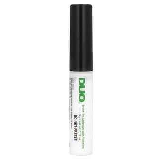 DUO, Adhesivo Striplash para aplicación con pincel, Blanco/Transparente, 5 g (0,18 oz)