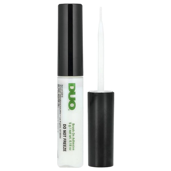 DUO, 브러시 온 접착제, 화이트/클리어, 5g(0.18oz)