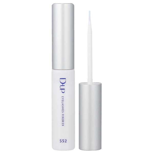 D-UP, Eyelashes Fixer Ex, 인조 속눈썹 접착제, 552 클리어 타입, 0.7 fl oz (5 ml)