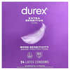 Extra Sensitive Thin, Regular Fit, 24 Latex Condoms