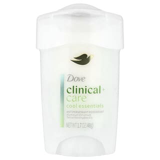 Dove, 클리니컬 프로텍션, 땀 억제 디오도런트, 쿨 에센셜, 48g(1.7oz)