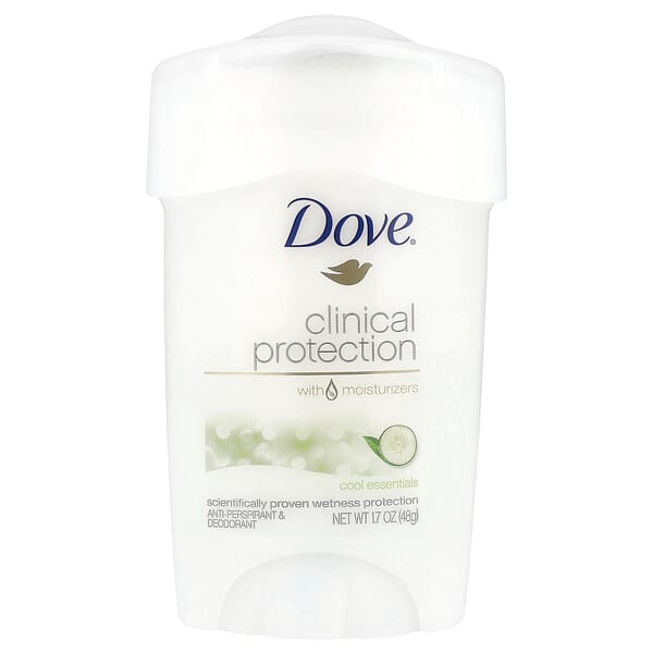 Dove, Clinical Protection 清涼止汗香體膏，1.7 盎司（48 克）