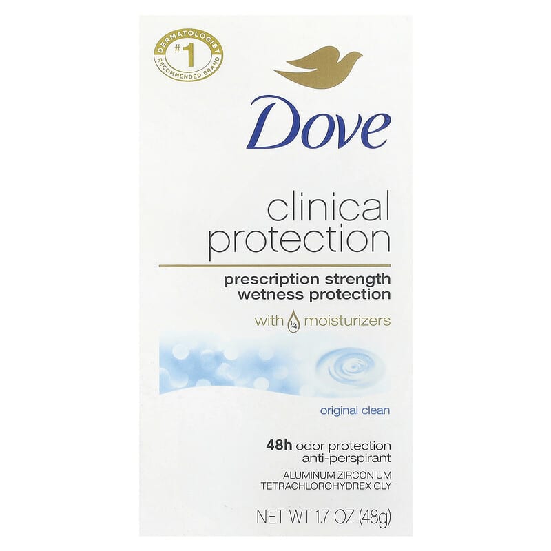 Clinical Protection, Anti-Perspirant Deodorant, Original Clean, 1.7 oz (48 g)