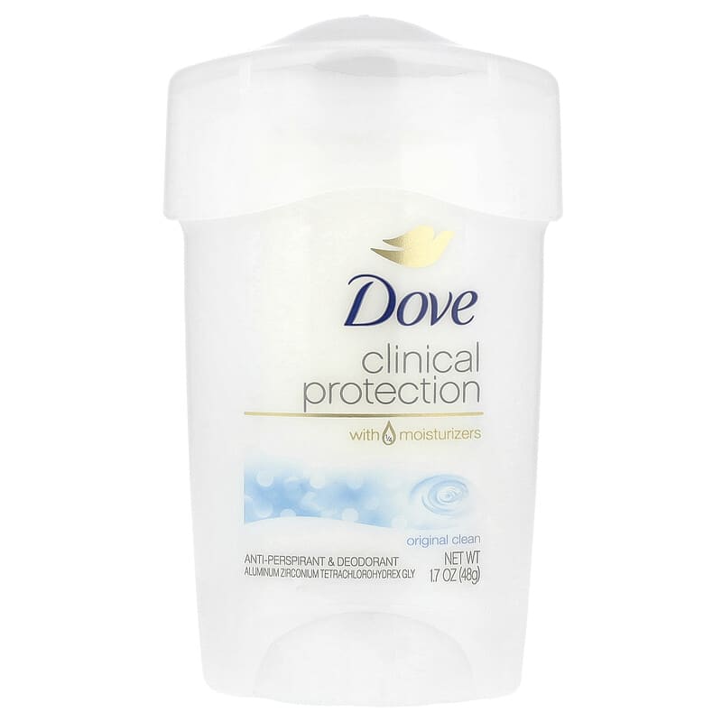 Clinical Protection, Anti-Perspirant Deodorant, Original Clean, 1.7 oz (48 g)