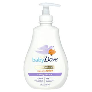 Baby Dove, Успокояващ овлажняващ нощен лосион, 13 течни унции (384 ml)