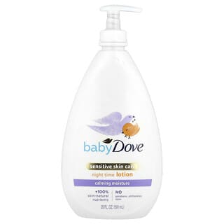 Dove, Niemowlę, pielęgnacja skóry wrażliwej, balsam na noc, 591 ml