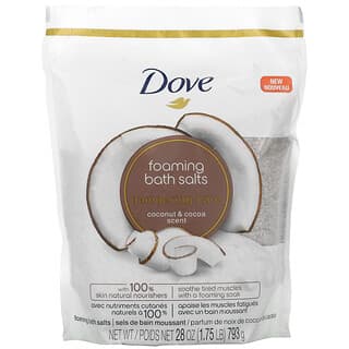 Dove, Foaming Bath Salts, Coconut & Cocoa,  28 oz (793 g)