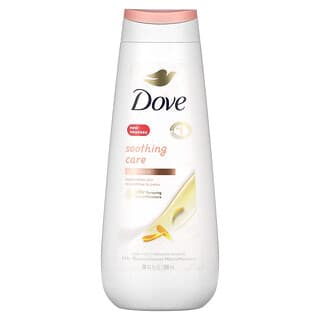 Dove, 舒緩護理滋養沐浴露，含金盞花油，22 液量盎司（650 毫升）