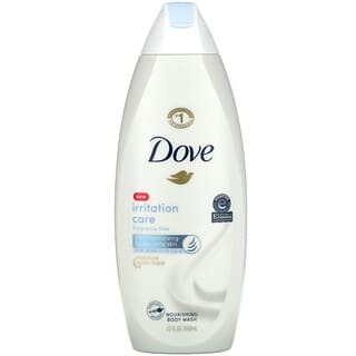 Dove, جل استحمام مغذي، للعناية بالتهيجات، خالٍ من العطور، 22 أونصة سائلة (650 مل)