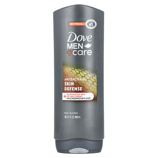 Dove, Men+Care, Skin Defense, Jabón líquido para el cuerpo y el rostro, 532 ml (18 oz. líq.)