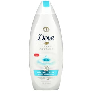 Dove, Care & Protect ، جل استحمام مضاد للبكتيريا ، 22 أونصة سائلة (650 مل)