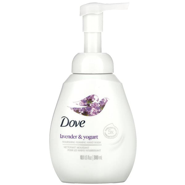 Dove, Nourishing Foaming Hand Soap, Lavender & Yogurt, 10.1 fl oz (300 ml)