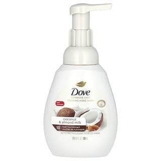 Dove, 滋养泡沫洗手液，椰子和杏仁奶香，10.1 液量盎司（300 毫升）