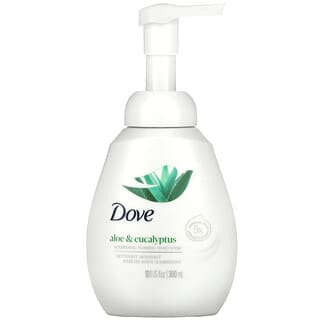 Dove, Jabón en espuma nutritivo para manos, aloe y eucalipto, 300 ml (10,1 oz. Líq.)