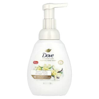 Dove, Espuma para Sabão Nutritivo para as Mãos, Baunilha Quente e Cana-de-Açúcar, 300 ml (10,1 fl oz)