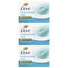 Dove, Antibacterial Care, Beauty Bar Soap, 3 Bars, 3.17 oz (90 g) Each