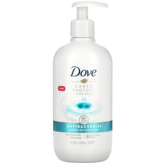 Dove, العناية والحماية ، غسول اليدين المضاد للبكتيريا ، 13.5 أونصة سائلة (400 مل)