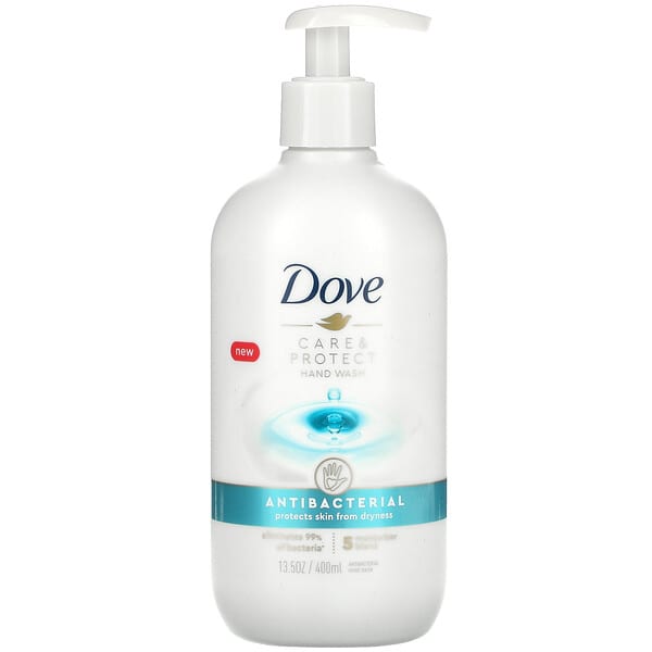 Dove, Care & Protect（ケア＆プロテクト） ハンドウォッシュ、400ml（13.5液量オンス）