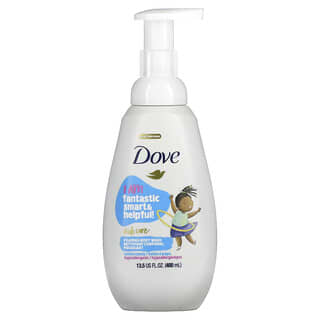Dove, Kids Care, Jabón líquido para el cuerpo en espuma, Algodón de azúcar, 400 ml (13,5 oz. Líq.)