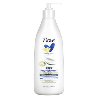 Dove, Loción corporal de nutrición profunda`` 400 ml (13,5 oz. Líq.)