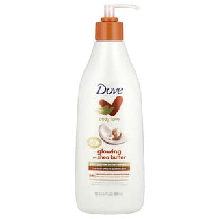 Dove, Body Lotion, Glowing With Shea Butter, 13.5 fl oz (400 ml)