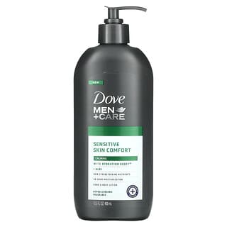 Dove, Men+Care, Sensitive Skin Comfort, Calming Hand and Body Lotion, 13.5 fl oz (400 ml)