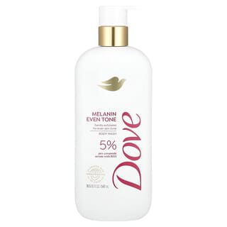 Dove, 沐浴露，黑色素均勻色調，18.5 液量盎司（547 毫升）