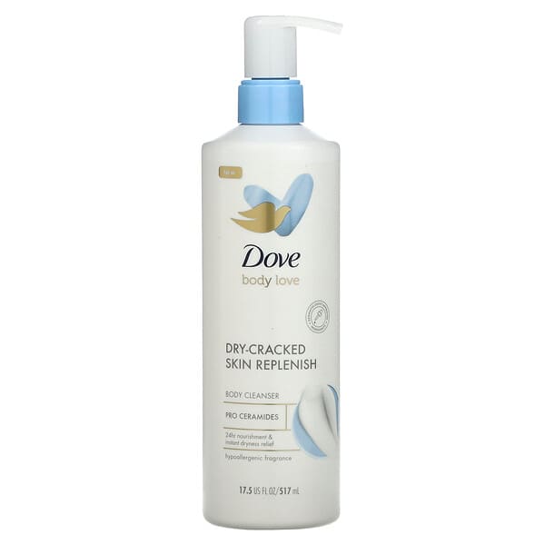 Dove, Body Love, DryCracked Skin Replenish Body Cleanser, 17.5 fl oz
