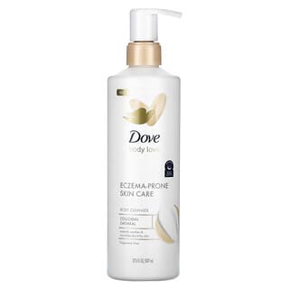 Dove, Eczema-Prone Skin Care, Body Cleanser, Colloidal Oatmeal, Fragrance Free, 17.5 fl oz (517 ml)