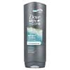 Dove, 맨 + 케어, 바디 + 페이스 워시, 바다 소금 + 시트러스, 532ml(18fl oz)