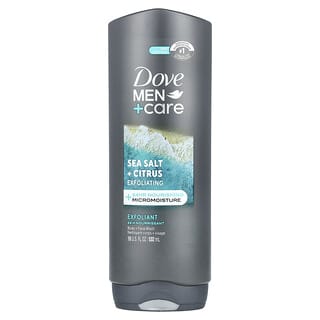 Dove, Men + Care, Body + Face Wash, Sea Salt + Citrus, 18 Fl oz (532 ml)