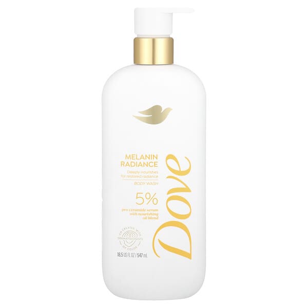 Dove, 멜라닌 래디언스 바디 워시, 547ml(18.5fl oz)