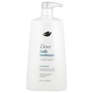 Dove, Daily Moisture, Damage Therapy Shampoo, 25.4 fl oz (750 ml)