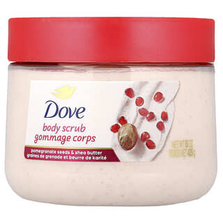Dove, 身體去角質，石榴籽和乳木果油，15 盎司（425 克）