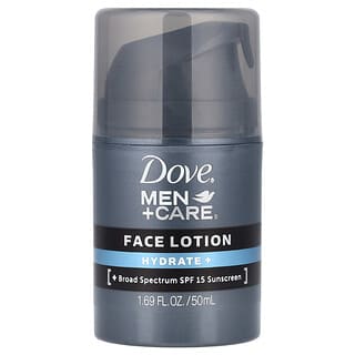 Dove, Men + Care, лосьон для лица, увлажнение, SPF 15, 50 мл (1,69 жидк. унции)