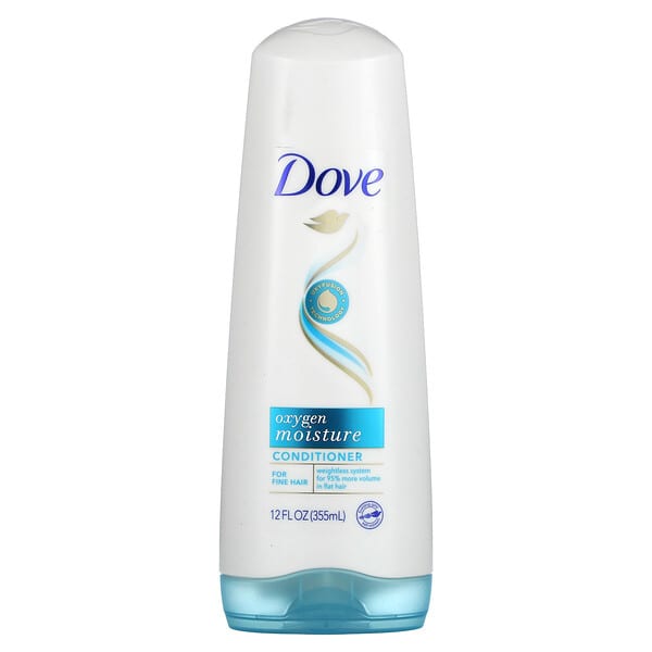 Dove, Oxygen Moisture Conditioner, For Fine Hair, 12 fl oz (355 ml)