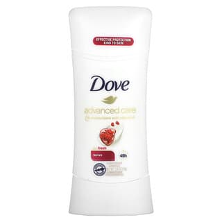 Dove, 高级护理，Go Fresh，止汗净味剂，清新，2.6 盎司（74 克）