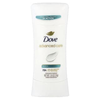 Dove, Advanced Care, дезодорант-антиперспирант, для чувствительной кожи, 74 г (2,6 унции)