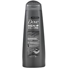دوف‏, Men+Care, Shampoo, Purifying, Charcoal + Clay, 12 fl oz (355 ml)