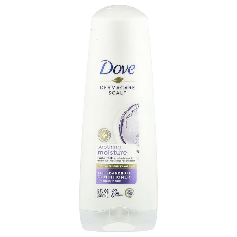 Dermacare Scalp Anti Dandruff Conditioner Soothing Moisture 12 fl oz 355 ml