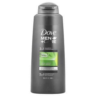 Dove, Men+Care, 2 in 1 Shampoo + Conditioner, Fresh & Clean, 20.4 fl oz (603 ml)