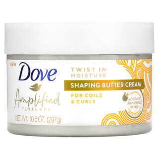 Dove, Amplified Textures, Crema de mantequilla moldeadora, 297 g (10,5 oz)