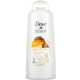 Dove, Shine & Smoothness Ritual Conditioner, Mango Butter And Almond Oil, 20.4 fl oz (603 ml)